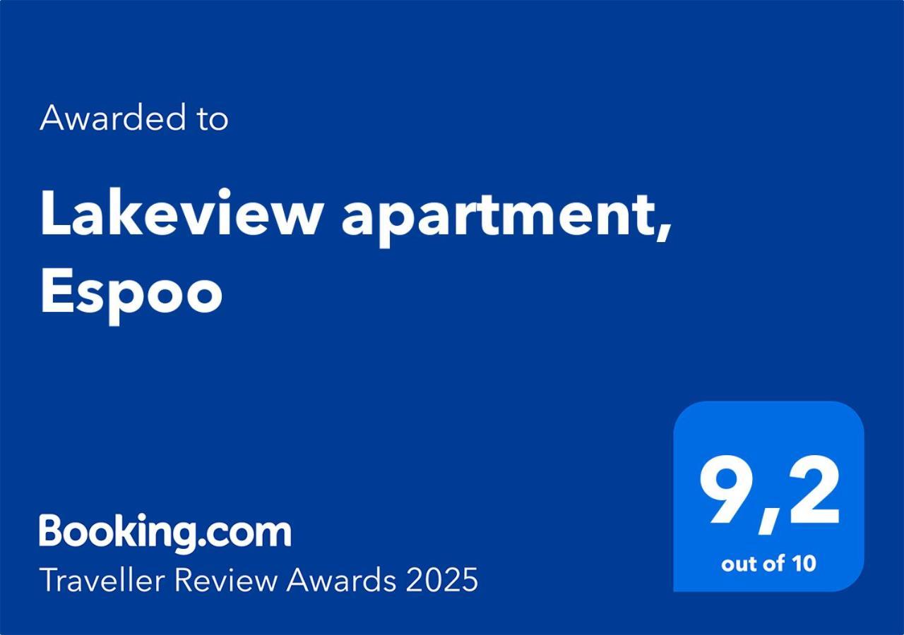 Lakeview Apartment, Эспоо Экстерьер фото